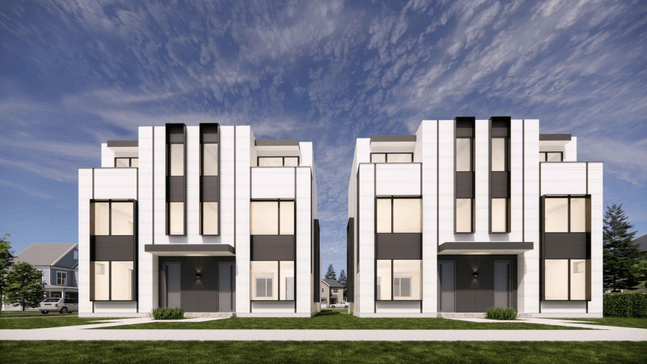 【温西Oakridge核心・罕见双地块打包】带BP建筑许可8拼住宅项目,万呎平整大地开价$500万